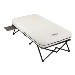 lot 3378 image: Coleman Inflatable Airbed with Battery Operated Pump - Twin