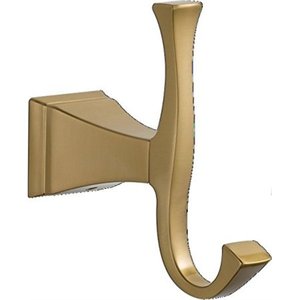 lot 216 image: Delta Dryden Robe Hook, Champagne Bronze