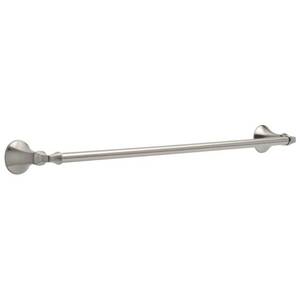 lot 225 image: Delta 76224-BN Mandara Collection Towel Bar, Brushed Nickel, 24-In.