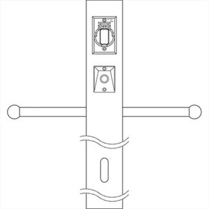 lot 300 image: Kichler Lighting 49907AZ Direct Burial Aluminum Post, Architectural Bronze