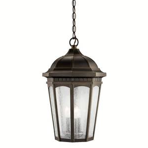 lot 301 image: Kichler Courtyard 9539RZ Outdoor Ceiling - 12.25 in.