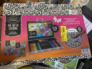 lot 10702 image: Cra-Z-Art Timeless Creations The Art of Coloring, Coloring Studio with Case