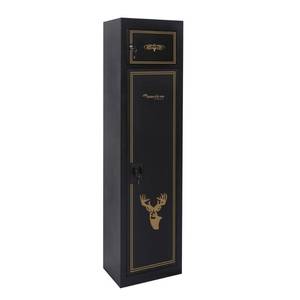 lot 10632 image: 5-Gun Locking Metal Security Cabinet