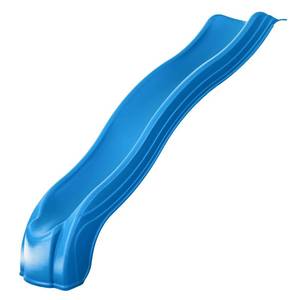 lot 10637 image: Swing-N-Slide 4 Foot Apex Wave Slide with Lifetime Warranty, Blue