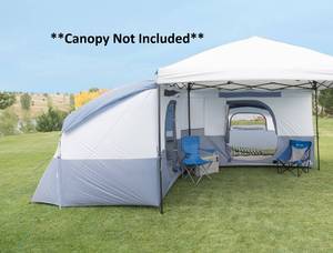 lot 10655 image: Ozark Trail 8-Person Connect Tent (Straight-leg Canopy Sold Separately)