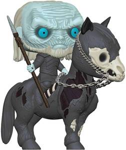 lot 10676 image: Funko Pop Rides Game of Thrones - White Walker On Horse, Multicolor, Standard