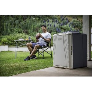 lot 10684 image: Coleman 40-Quart PowerChill Thermoelectric Cooler with Power Cord