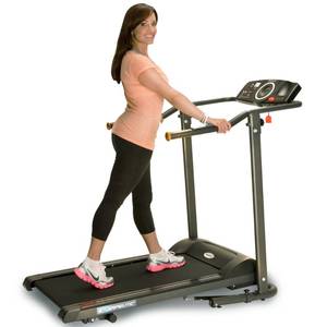 lot 10804 image: Exerpeutic TF1000 400LB Capacity Treadmill with Incline