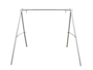lot 10805 image: XDP Recreation Lawn Swing Frame - White