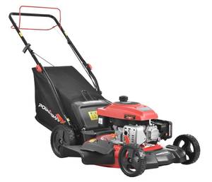 lot 10818 image: PowerSmart PS2194SR 21 3-in-1 170cc Gas Self Propelled Lawn Mower