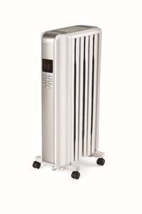 lot 10875 image: Mainstays Digital Radiator Heater, White, NY1506-18SRA
