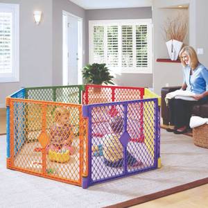 lot 10919 image: Toddleroo by North States Superyard Colorplay Multi-Color Playard