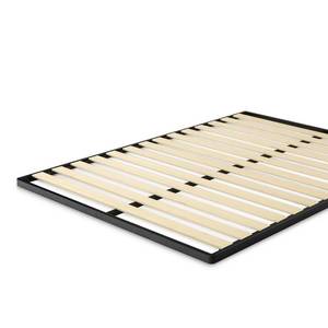 lot 10776 image: Zinus Deepak Easy Assembly Wood Slat 1.6 Bunkie Board, Twin
