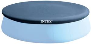 lot 10952 image: Intex 15-Foot Round Easy Set Pool Cover