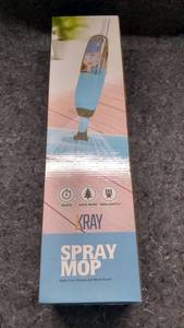 lot 419 image: Kray Spray Mop Kit Strongest Heaviest Duty Mop Set, 3 700ml Bottles & 5 Pads