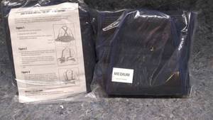 lot 421 image: Pair of Industrial Back Braces Navy Medium