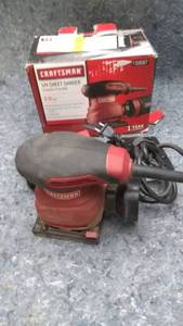 lot 436 image: Craftsman 14 Sheet Sander 2amp