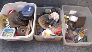 lot 475 image: Three Boxes of Garage Items
