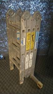lot 493 image: Krause Multimatic Folding Ladder