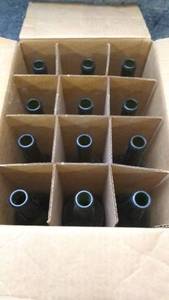 lot 7213 image: Lot of 12 Wine Bottles 750ml