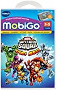 lot 7217 image: Mobigo Touch Learning System Software Cartridge - Super Hero Squad. Shipping Inc