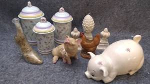 lot 7245 image: Mixed Decorative Housewares Lot