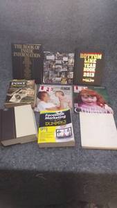 lot 7283 image: Vintage and Modern Books and Two Vintage Life Magazines