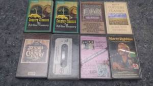 lot 7291 image: Lot of 8 Audio Cassette Tapes