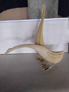 lot 6823 image: Metal Swan Decor