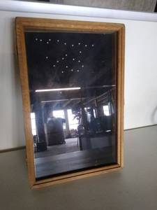 lot 6826 image: Wood Display Case