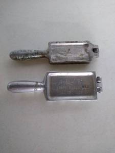 lot 6861 image: Lead Weight Press Forms -2 , MA4 & DXB