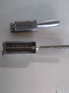 lot 6862 image: Lot of 2 Lead Weight Form Presses
