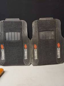 lot 6911 image: Lot of 2 Oklahoma State Cowboys Car Mats