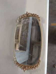 lot 8236 image: Mirror Vanity Tray