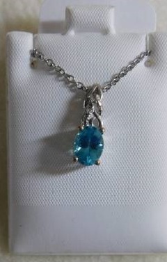 lot 5144 image: Madagascar Paraiba Apatite Necklace