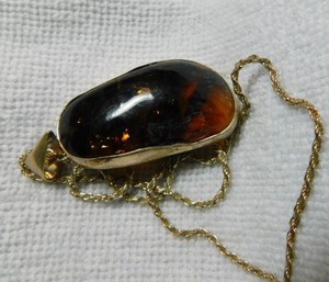 lot 5027 image: Ancient Amber Necklace