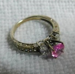 lot 5016 image: Pink & White Sapphire