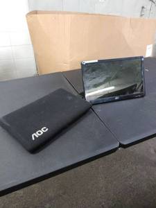 lot 1577 image: aoc flat screen