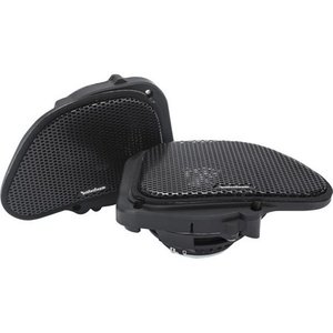 lot 1588 image: Rockford Fosgate TMS6RG Power 6.5 Full Range Fairing Speakers 98-13 Harley-Davidson Road Glide
