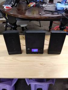 lot 1609 image: onn CD player system