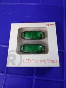 lot 1632 image: 2 Rohs Compliant Led Motion Activated Stepping Lights Jogging Walking Kid Safety