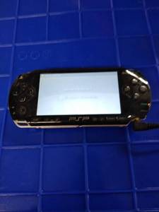 lot 1637 image: psp game system Sony black no cord