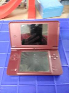 lot 1639 image: Nintendo DS xl game system maroon no cord