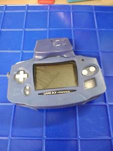 lot 1649 image: Gameboy advance game system blue purple no cord