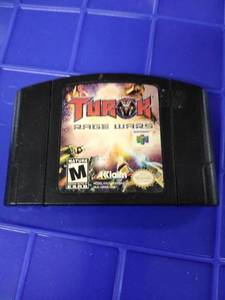 lot 1669 image: Nintendo 64 game turok rage war