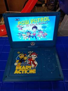lot 1737 image: paw patrol DVD player no vord