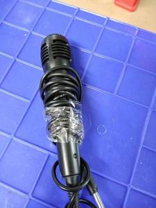 lot 1749 image: black microphone with cord