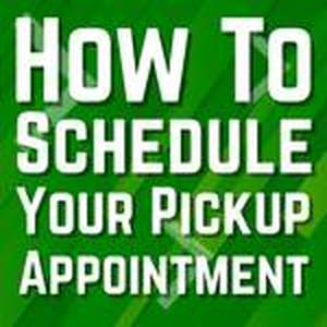 lot 1573 image: How to schedule your REQUIRED load out time