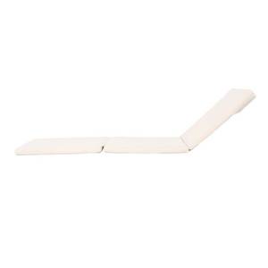 lot 2600 image: Nadine Outdoor Fabric Chaise Lounge Cushion by Christopher Knight Home