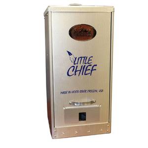 lot 2670 image: Smokehouse Little Chief 250W Front Load 25-pound Capacity Smoker Retail $116.99